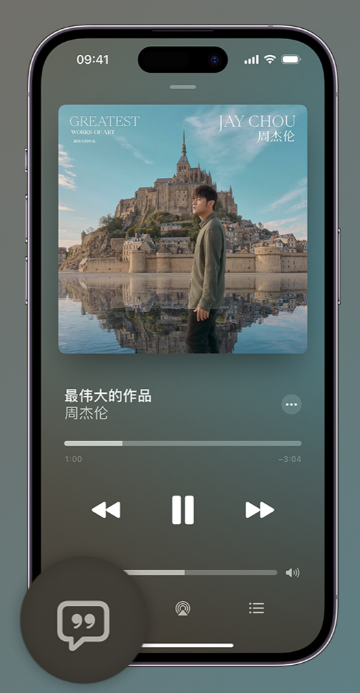 南坤镇iphone维修分享如何在iPhone上使用Apple Music全新唱歌功能 