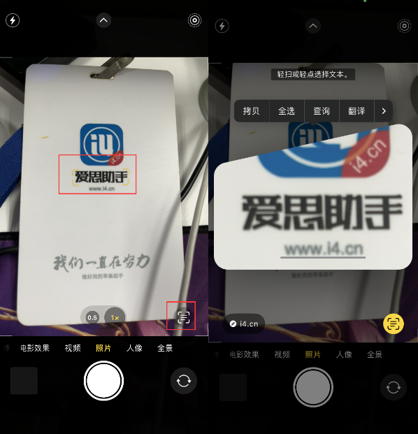 南坤镇苹果手机维修分享升级iOS 16后如何通过相机翻译文本 