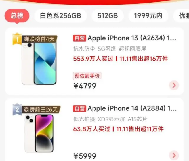 南坤镇苹果14维修分享iPhone14配置不如同价位的安卓还能大卖 