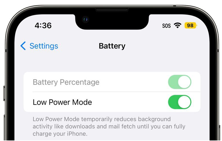 南坤镇苹果手机维修分享iOS 16 Beta 6电池百分比显示和Beta 5有什么不同 