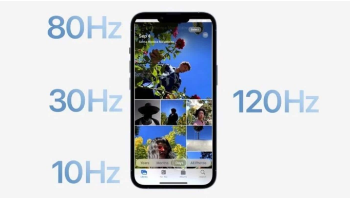 南坤镇苹果14维修分享iPhone 14有高刷吗 