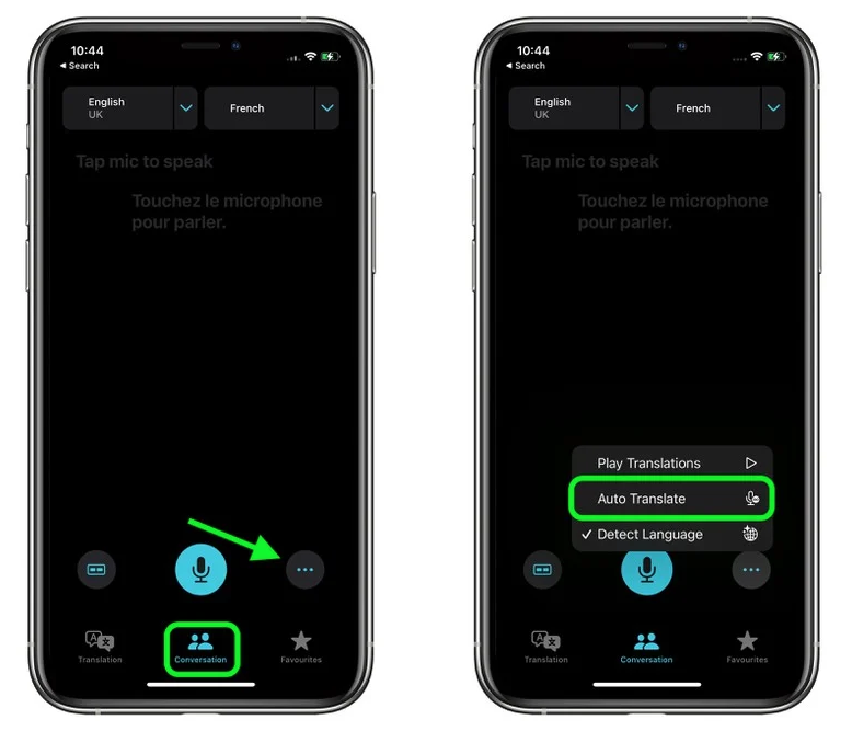 南坤镇苹果手机维修分享iOS 15 “翻译” App 新改进 