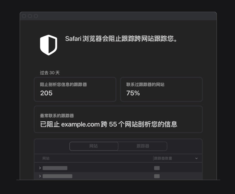 南坤镇苹果手机维修分享如何在 Safari 浏览器中查看和打开隐私报告 
